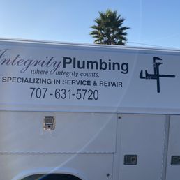I snapped a picture of the side of his work truck. Very professional and clean.
