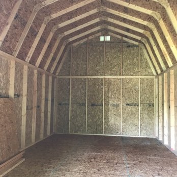 J B Woolf Sheds - Inside of our barn storage shed! - General Contractors Near Me - San Antonio, Texas J B Woolf Sheds - Inside of our barn storage shed! - General Contractors Near Me - San Antonio, Texas