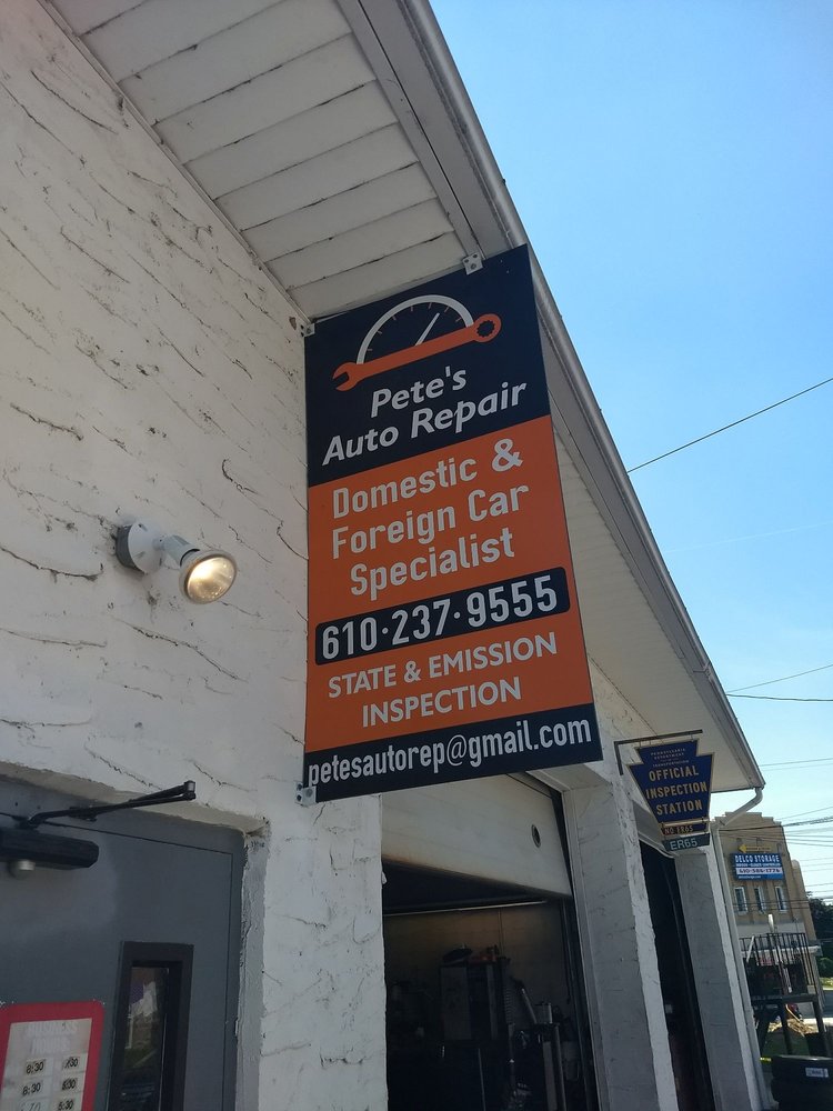 PETE’S AUTO REPAIR Updated August 2024 516 MacDade Blvd