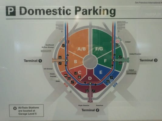 SFO - Domestic Hourly Parking Garage - Trusted Since 2007 - Updated