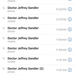 Jeffrey A Sandler, MD - Good luck trying to get through.