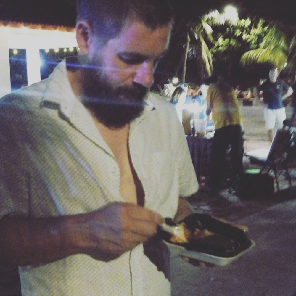 Puerto Morelos - Trying a street tamale from a vendor - Beaches Near Me - Benito Juárez, ROO Puerto Morelos - Trying a street tamale from a vendor - Beaches Near Me - Benito Juárez, ROO