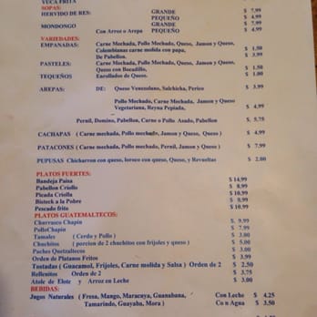 Sabor Latino - Menu - Venezuelan Near Me - Salt Lake City, Utah Sabor Latino - Menu - Venezuelan Near Me - Salt Lake City, Utah