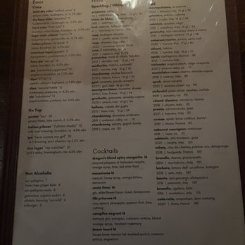 The Cookery - Beverage menu as of May 27, 2023 - Italian Near Me - Dobbs Ferry, New York The Cookery - Beverage menu as of May 27, 2023 - Italian Near Me - Dobbs Ferry, New York