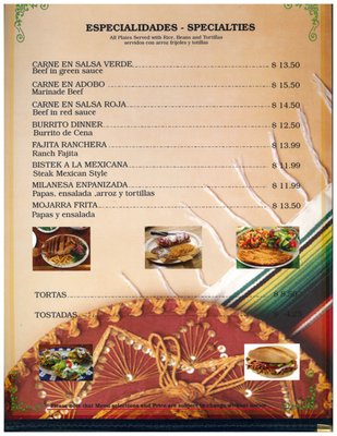 Menu photo 1 Rositas Mexican Restaurant Sulphur, LA Menu photo 1 Rositas Mexican Restaurant Sulphur, LA