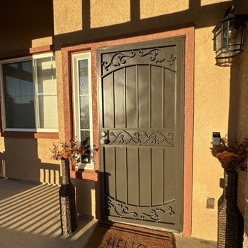 Marc Parham Painting - Front security door - Painters Near Me - Vacaville, California Marc Parham Painting - Front security door - Painters Near Me - Vacaville, California
