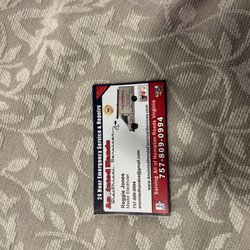 Anointed Hands Electrical Services - Business card