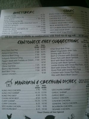 Menu photo 3 Orient Restaurant Cape Coral, FL