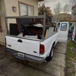 Quick Junk - All packed with Queen size frame, L shaped couch, and more junk
