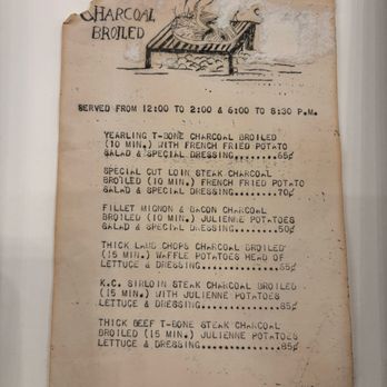 Magnolia Table - A menu from way back when...other cool historic photos are displayed throughout the cafe. - Breakfast & Brunch Near Me - Waco, Texas Magnolia Table - A menu from way back when...other cool historic photos are displayed throughout the cafe. - Breakfast & Brunch Near Me - Waco, Texas