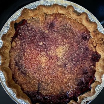 Life of Pie - Raspberry crisp pie (after heating) - Bakeries Near Me - Ottawa, Ontario