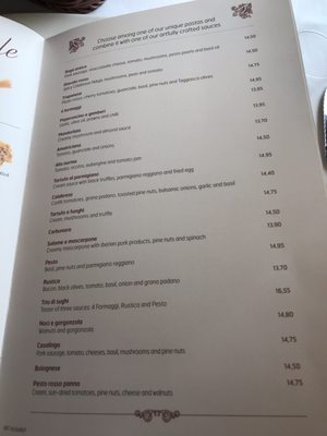 Menu photo 1 La Tagliatella Madrid, M