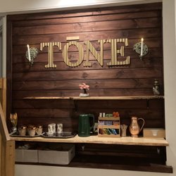 Tōne Sound Massage Energy - The coffee/tea station at Tōne