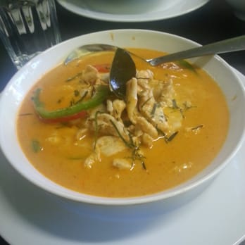 Thai Chef - Panang chicken curry is my new favorite! Spicy! - Thai Near Me - Burnaby, British Columbia