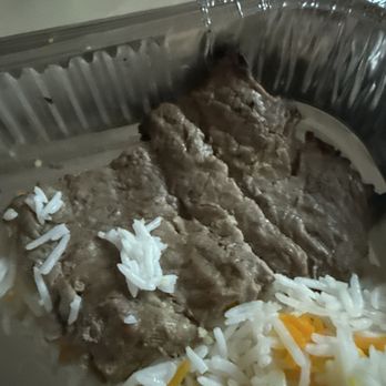 Noon O Kabab - Look dry and like fillet was cut in half I am taking what I could eat it - Persian/Iranian Near Me - Chicago, Illinois Noon O Kabab - Look dry and like fillet was cut in half I am taking what I could eat it - Persian/Iranian Near Me - Chicago, Illinois