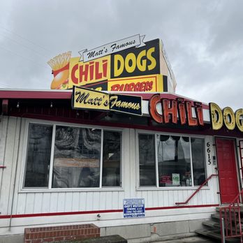 Matt's Famous Chili Dogs - Outside - Hot Dogs Near Me - Seattle, Washington Matt's Famous Chili Dogs - Outside - Hot Dogs Near Me - Seattle, Washington