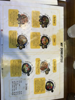Menu photo 2 My Donkatsu Los Angeles, CA