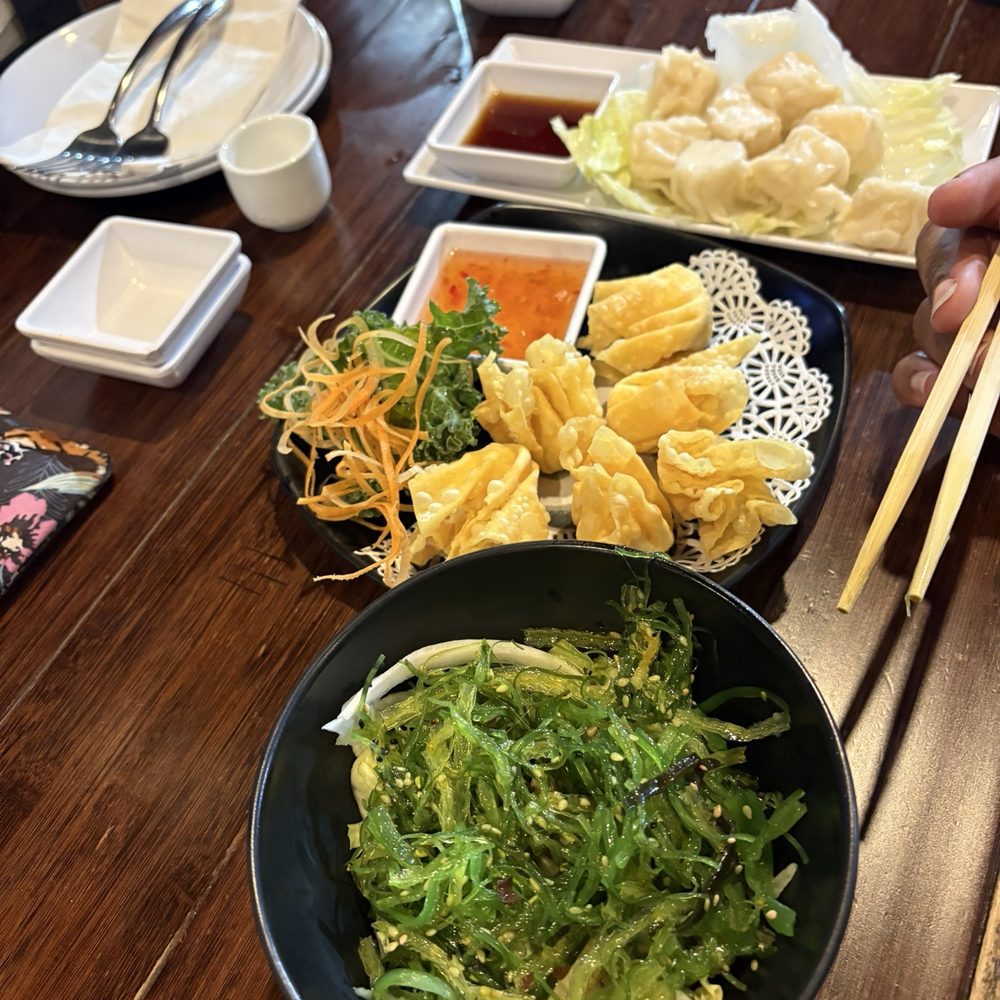 Sakeba Asian Pub & Grill - Seaweed Salad, Shrimp Shumai and Crab Rangoon:-) - Pubs Near Me - Kissimmee, Florida Sakeba Asian Pub & Grill - Seaweed Salad, Shrimp Shumai and Crab Rangoon:-) - Pubs Near Me - Kissimmee, Florida