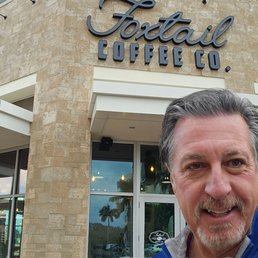 ROSARIO S. CASSATA AT  FOXTAIL COFFEE AT THE UTC MALL IN SARASOTA, FLORIDA.
