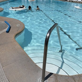 The Beverly Hilton - Far away but you can see these two insects swimming whit a bunch of people inside the pool. - Hotels Near Me - Beverly Hills, California The Beverly Hilton - Far away but you can see these two insects swimming whit a bunch of people inside the pool. - Hotels Near Me - Beverly Hills, California