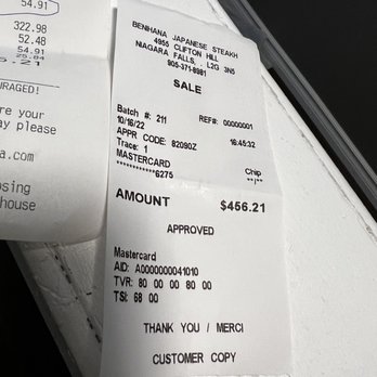 Benihana - OVER PRICED FOOD - Japanese Near Me - Niagara Falls, Ontario