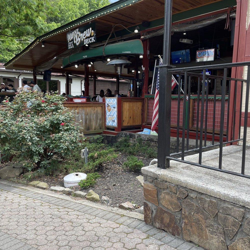 Alpine Brew Deck - Sports Bars Near Me - Helen, Georgia Alpine Brew Deck - Sports Bars Near Me - Helen, Georgia