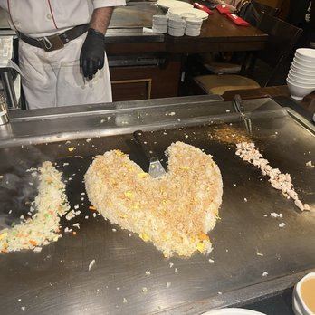 Benihana - Concord - I LOVE YOU ...backwards (fried rice) - Sushi Bars Near Me - Concord, California