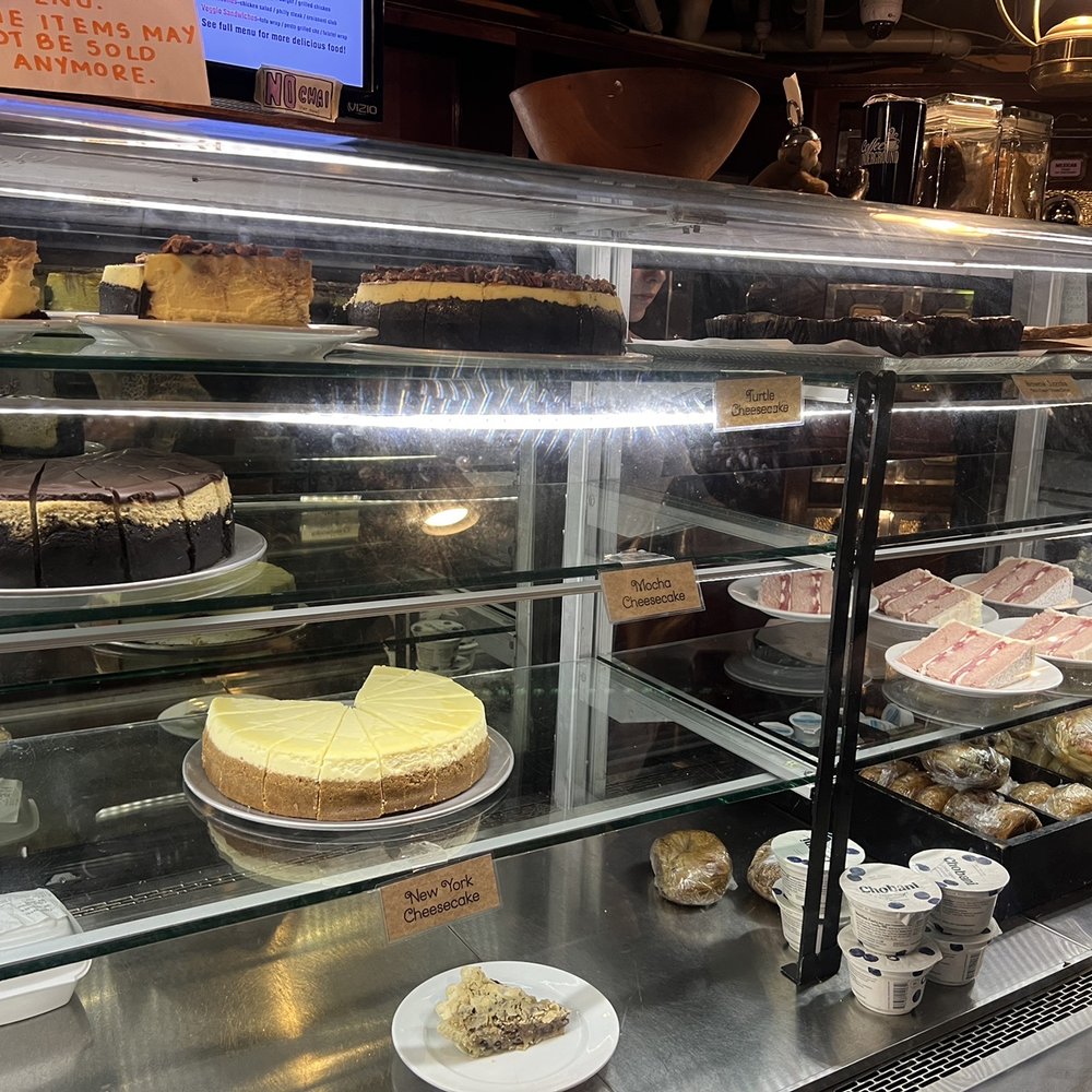 Coffee Underground - Dessert display (Staff constantly refilled as we waited in line to order.) - Coffee & Tea Near Me - Greenville, South Carolina