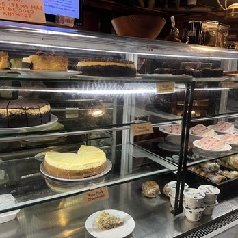 Coffee Underground - Dessert display (Staff constantly refilled as we waited in line to order.) - Coffee & Tea Near Me - Greenville, South Carolina Coffee Underground - Dessert display (Staff constantly refilled as we waited in line to order.) - Coffee & Tea Near Me - Greenville, South Carolina