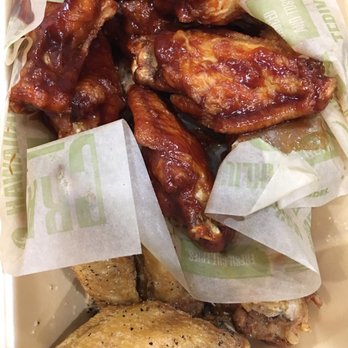 Wingstop - Hickory Smoked BBQ & Lemon Pepper bone-in wings - Chicken Wings Near Me - Henderson, Nevada Wingstop - Hickory Smoked BBQ & Lemon Pepper bone-in wings - Chicken Wings Near Me - Henderson, Nevada