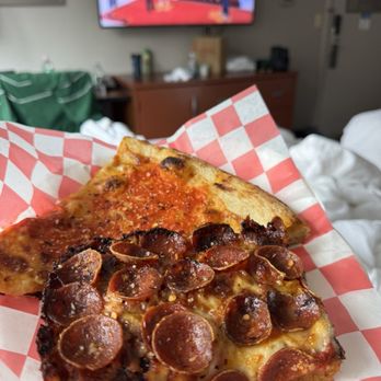 Upside Pizza - Vodka Spicy Vodka + Pepperoni - Pizza Near Me - New York, New York