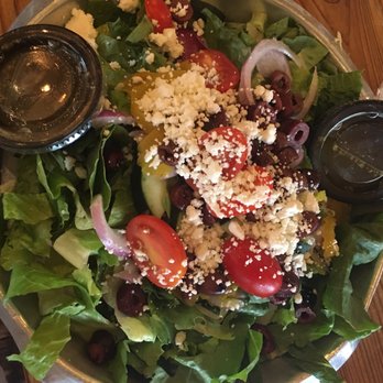 Neighbor's Kitchen & Yard - Good Ole Greek Salad - Pizza Near Me - Bastrop, Texas Neighbor's Kitchen & Yard - Good Ole Greek Salad - Pizza Near Me - Bastrop, Texas