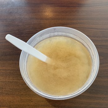 Shinrai Japanese Bistro - Murphy TX - Big bowl miso soup - Japanese Near Me - Murphy, Texas