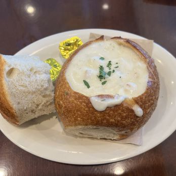Boudin SF - clam chowder bread bowl - Sandwiches Near Me - Fremont, California