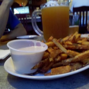 Valley Brewing - Yam Fries w./ house ranch and a pitcher of Luna Blanca. - Breweries Near Me - Stockton, California Valley Brewing - Yam Fries w./ house ranch and a pitcher of Luna Blanca. - Breweries Near Me - Stockton, California