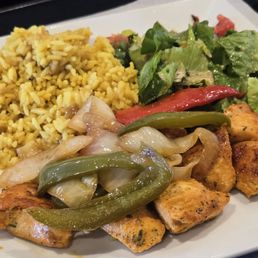 Chicken Kebab Plate