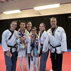 Oahu Taekwondo Center - Black belt test.