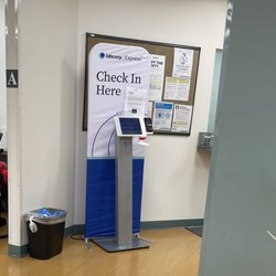 Labcorp - Check in booth.