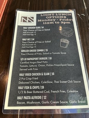Menu photo 5 NapaSport Steak House Napa, CA Menu photo 5 NapaSport Steak House Napa, CA