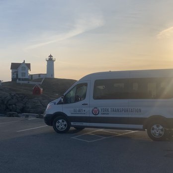 York Transportation - Good Morning from Nubble Light. - Airport Shuttles Near Me - York, Maine York Transportation - Good Morning from Nubble Light. - Airport Shuttles Near Me - York, Maine