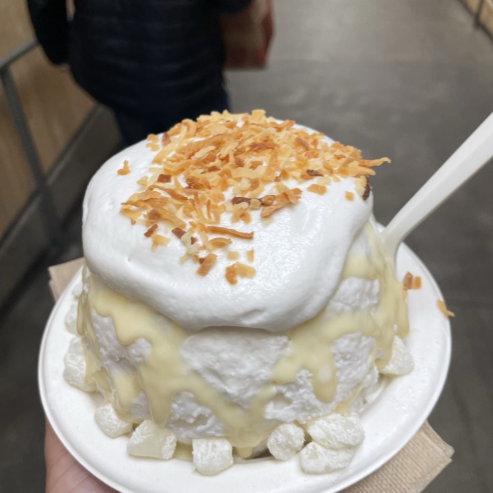Wailua Shave Ice - Haupia coconut - Shaved Ice Near Me - Portland, Oregon