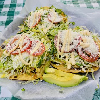 Mexican Antojitos - Chicken Tostada (Pollo) - Mexican Near Me - Lake Hiawatha, New Jersey Mexican Antojitos - Chicken Tostada (Pollo) - Mexican Near Me - Lake Hiawatha, New Jersey