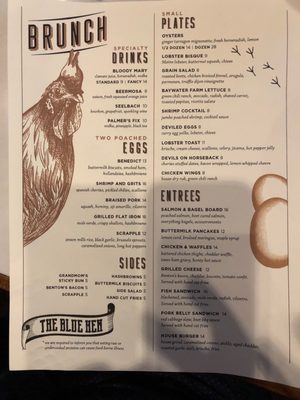 Menu photo 4 The Blue Hen Rehoboth Beach, DE Menu photo 4 The Blue Hen Rehoboth Beach, DE