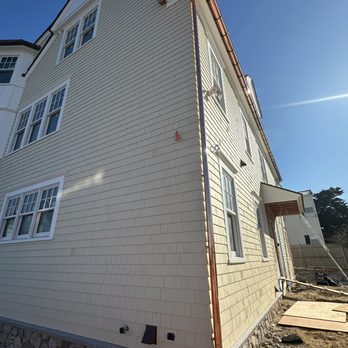 Workhorse Gutter - 6" half round copper gutter with 3" round smooth copper downspout - Gutter Services Near Me Workhorse Gutter - 6" half round copper gutter with 3" round smooth copper downspout - Gutter Services Near Me