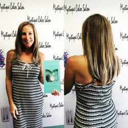 Mystique Color Salon - Halo couture extensions are amazing !