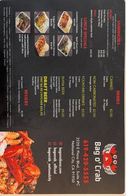 Menu photo 4 Bag O Crab National City, CA Menu photo 4 Bag O Crab National City, CA