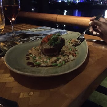 Tidepools - The ahi tuna and crab fried rice. Ask for an additional sauce on the side and you'll be happy! The rice was exceptional. - Hawaiian Near Me - Poipu, Hawaii