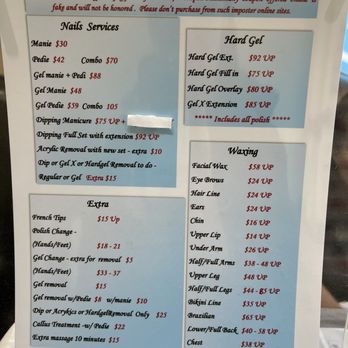 Lux Sf2 - Menu 4/2025 - Nail Salons Near Me - San Francisco, California Lux Sf2 - Menu 4/2025 - Nail Salons Near Me - San Francisco, California