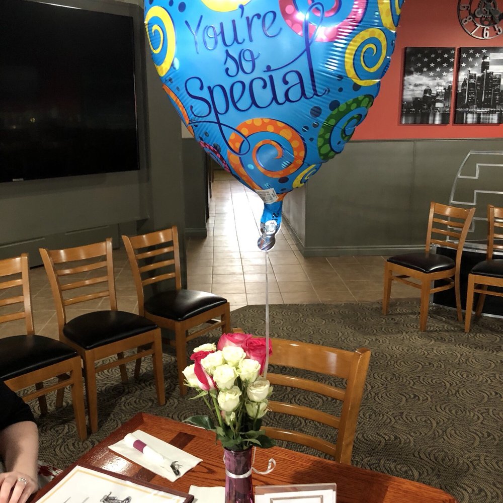 Infinity Hall/ Sidebar - Our "reserved" table! - American Near Me - Fraser, Michigan