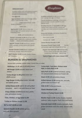 Menu photo 3 Brighton Coffee Shop Beverly Hills, CA